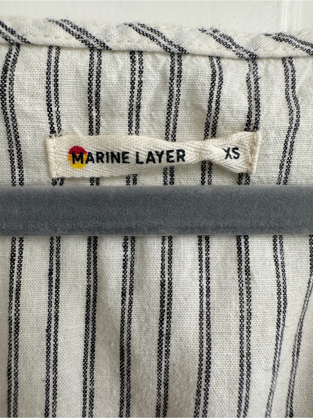 MARINE LAYER Camila Dress sleeveless striped in XS - Picture 7 of 9